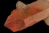 Natural, Red Quartz Crystal - Morocco #128040-2